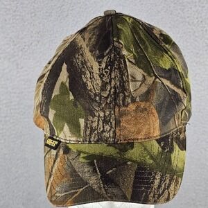 Vintage Whitewater Outdoors Hat Cap Goretex Camouflage Camo Hunting Mens 90s